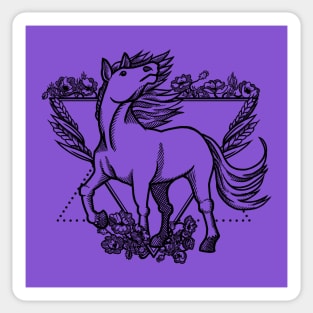 Lunar New Year - Horse Sticker